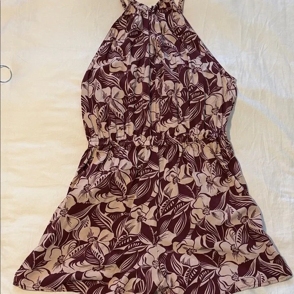 GAP Floral Halter Romper Size Large - Picture 6 of 9